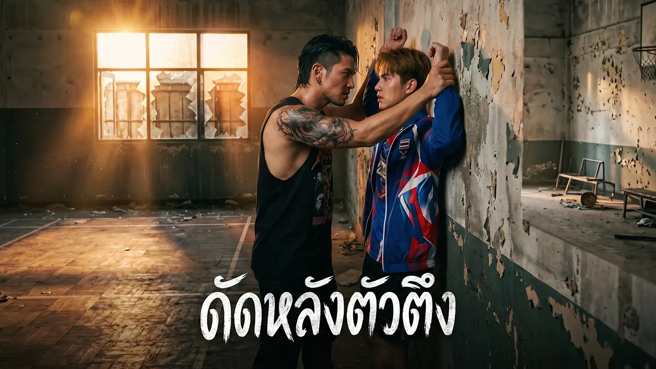 หน้าปกนิยายเรื่อง ดัดหลังตัวตึง